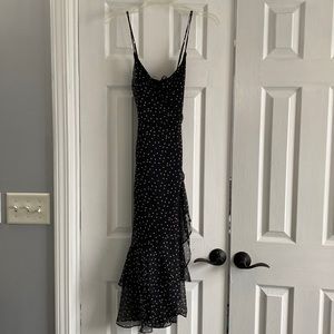 Black and White Polka Dot Dress